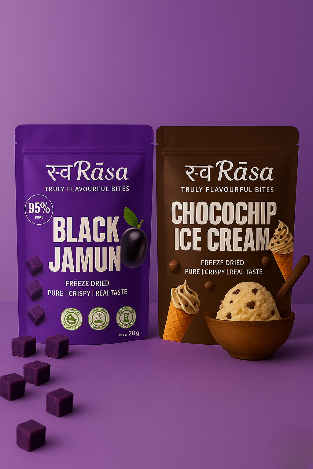 Black Jamun & Chocochip Ice cream Combo