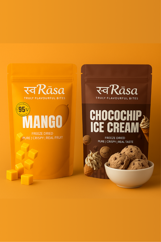 Chocochip Ice Cream & Mango Combo